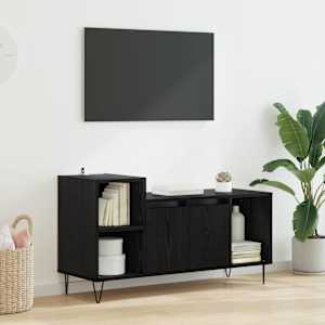 TV omarica Črna Orehovina 100 x 35 x 55 cm Konstruiran les