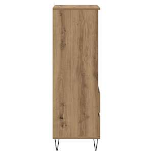 Vysoký bufet Artisanový dub 40 x 36 x 110 cm kompozitní dřevo - obrázek 7