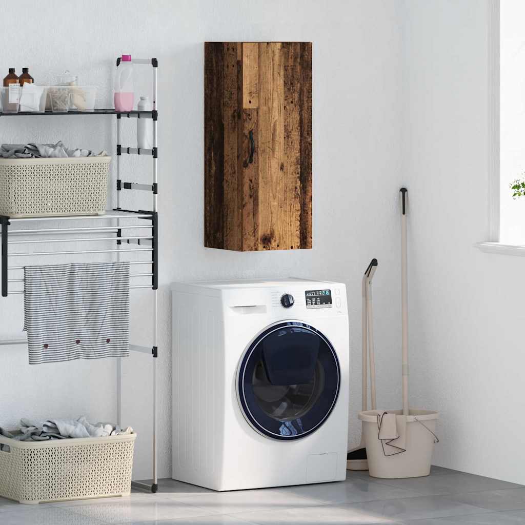 Dulapuri & depozitare - Dulap montat pe perete Lemn Vechi 34,5 x 34 x 90 cm