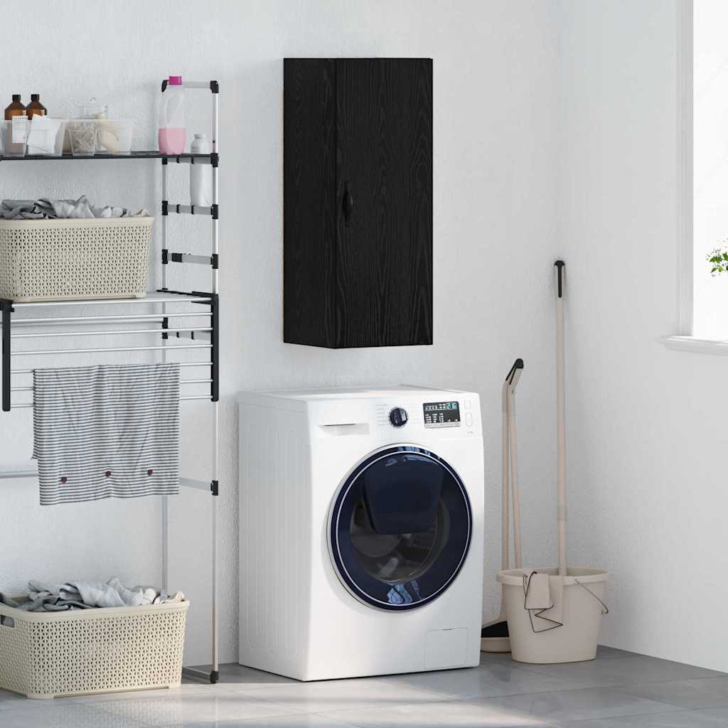 Dulapuri & depozitare - Dulap montat pe perete Stejar Negru 34,5 x 34 x 90 cm