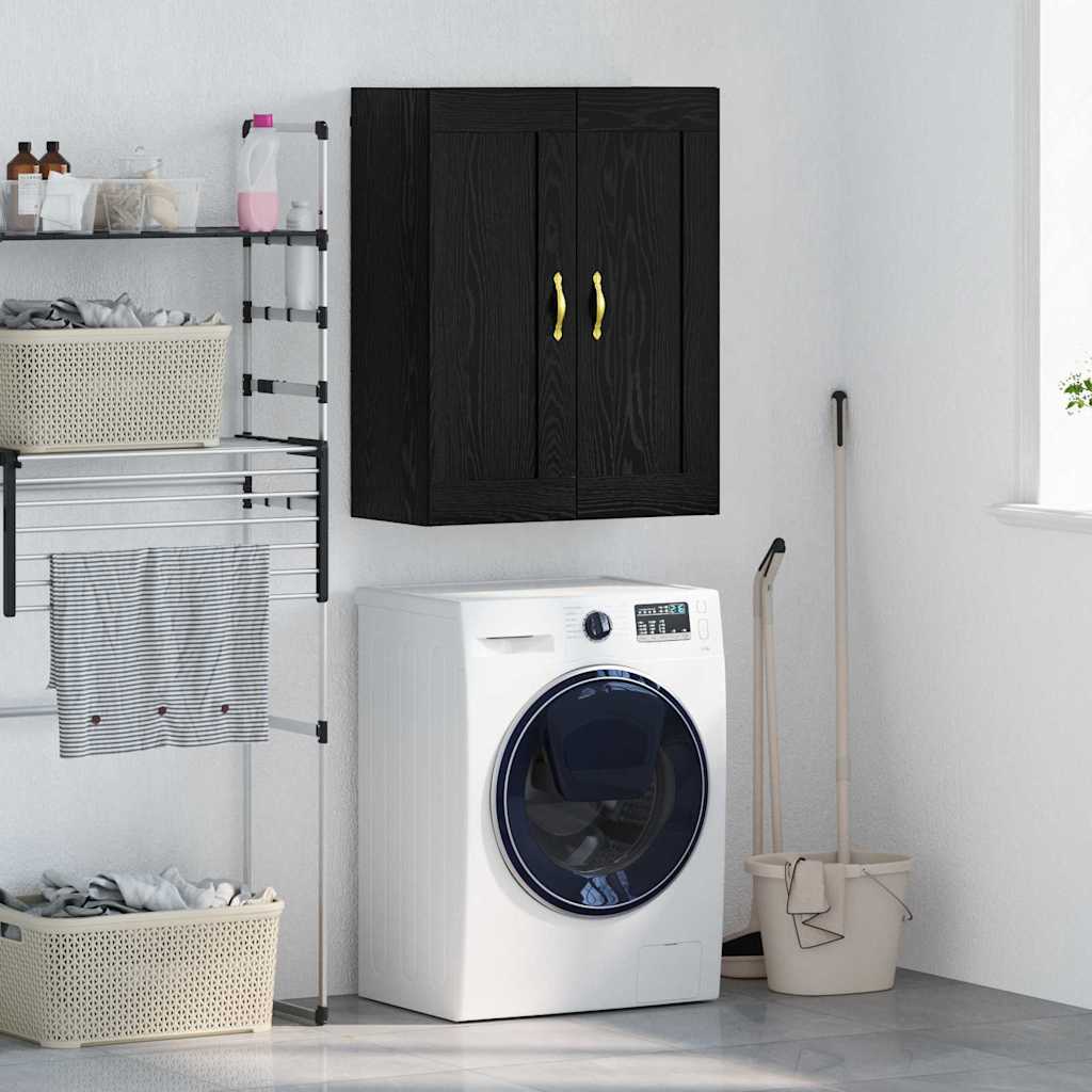 Dulapuri & depozitare - Dulap montat pe perete Stejar Negru 69,5 x 34 x 90 cm