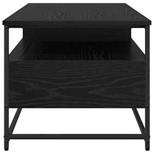 Konferenční stolek Černý dub 100 x 51 x 45 cm kompozitní dřevo - obrázek 7