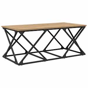 Konferenční stolek Artisanový dub 100 x 49 x 40 cm - obrázek 7