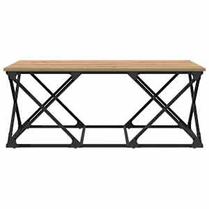 Konferenční stolek Artisanový dub 100 x 49 x 40 cm - obrázek 5