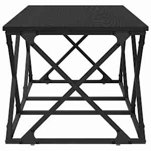 Konferenční stolek Černý dub 100 x 49 x 40 cm kompozitní dřevo - obrázek 6