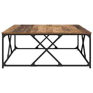 Konferenční stolek Staré dřevo 100 x 100 x 40 cm - obrázek 6