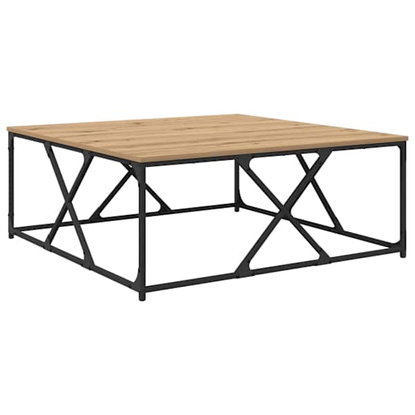 vidaXL Kohvilaud K&auml;sit&ouml;&ouml;puu 100 x 100 x 40 cm Tehispuit