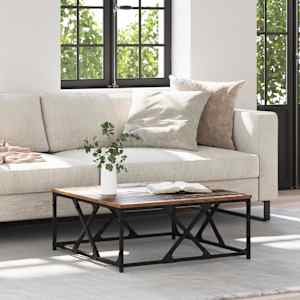 Klubska miza Star les 70 x 70 x 30 cm Konstruiran les