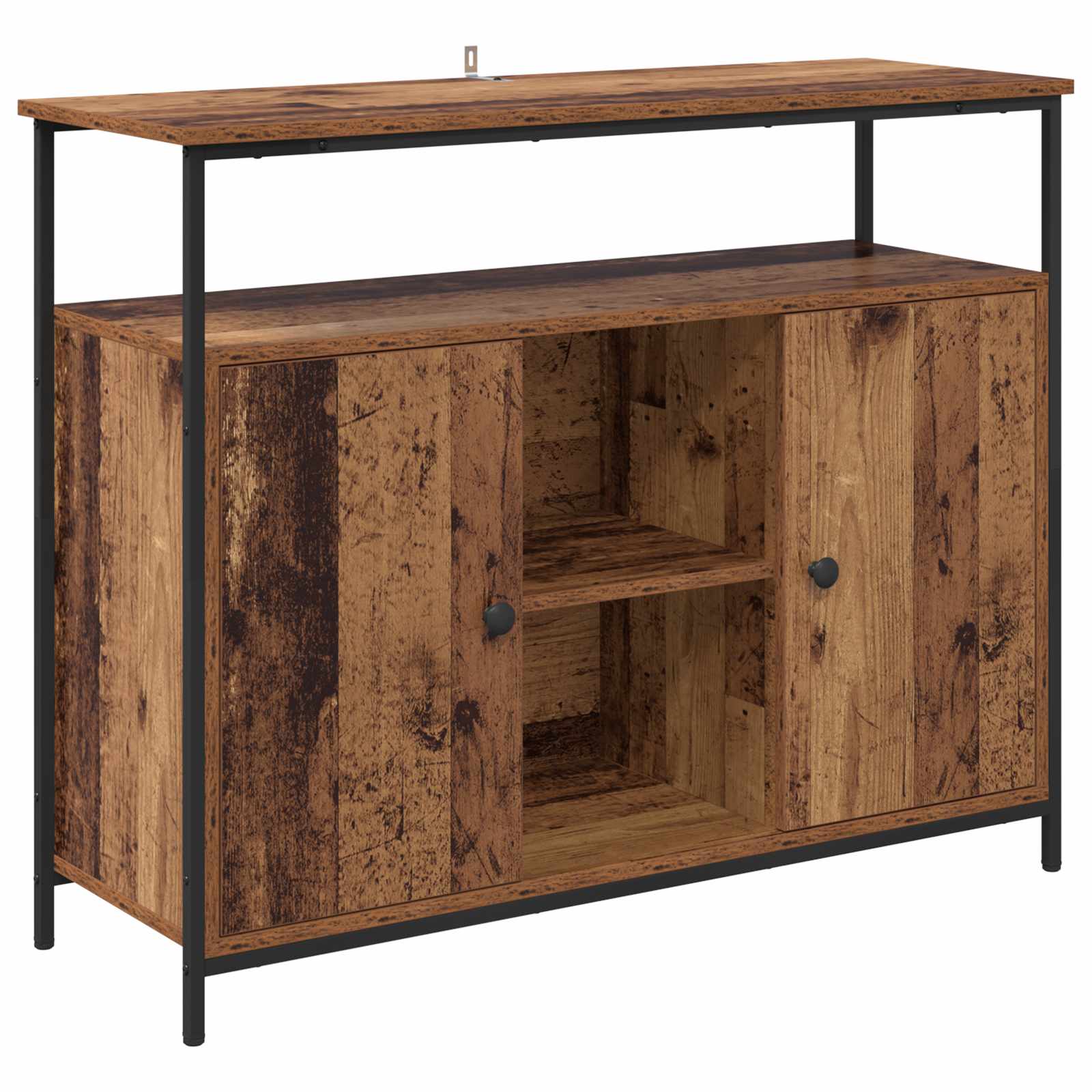 vidaXL Sideboard Altholz 100 x 35 x 80 cm Holzwerkstoff