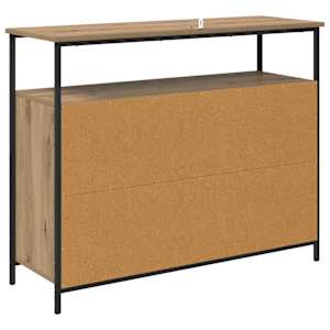 Servírovací skříň Artisanový dub 100 x 35 x 80 cm - obrázek 8