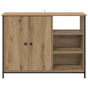Servírovací skříň Artisanový dub 100 x 33 x 75 cm - obrázek 6