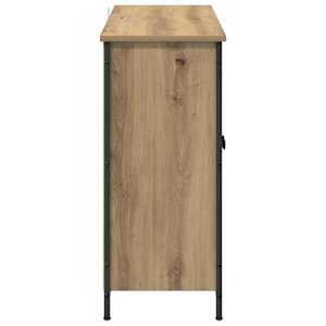 Servírovací skříň Artisanový dub 100 x 33 x 75 cm - obrázek 7