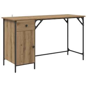 vidaXL Arvutilaud K&auml;sit&ouml;&ouml;puu 131 x 48 x 75 cm Tehispuit