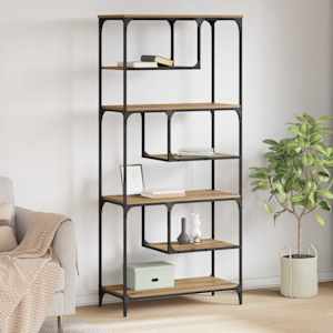 Knjižna omara artisan hrast 81 x 36 x 176 cm Konstruiran les