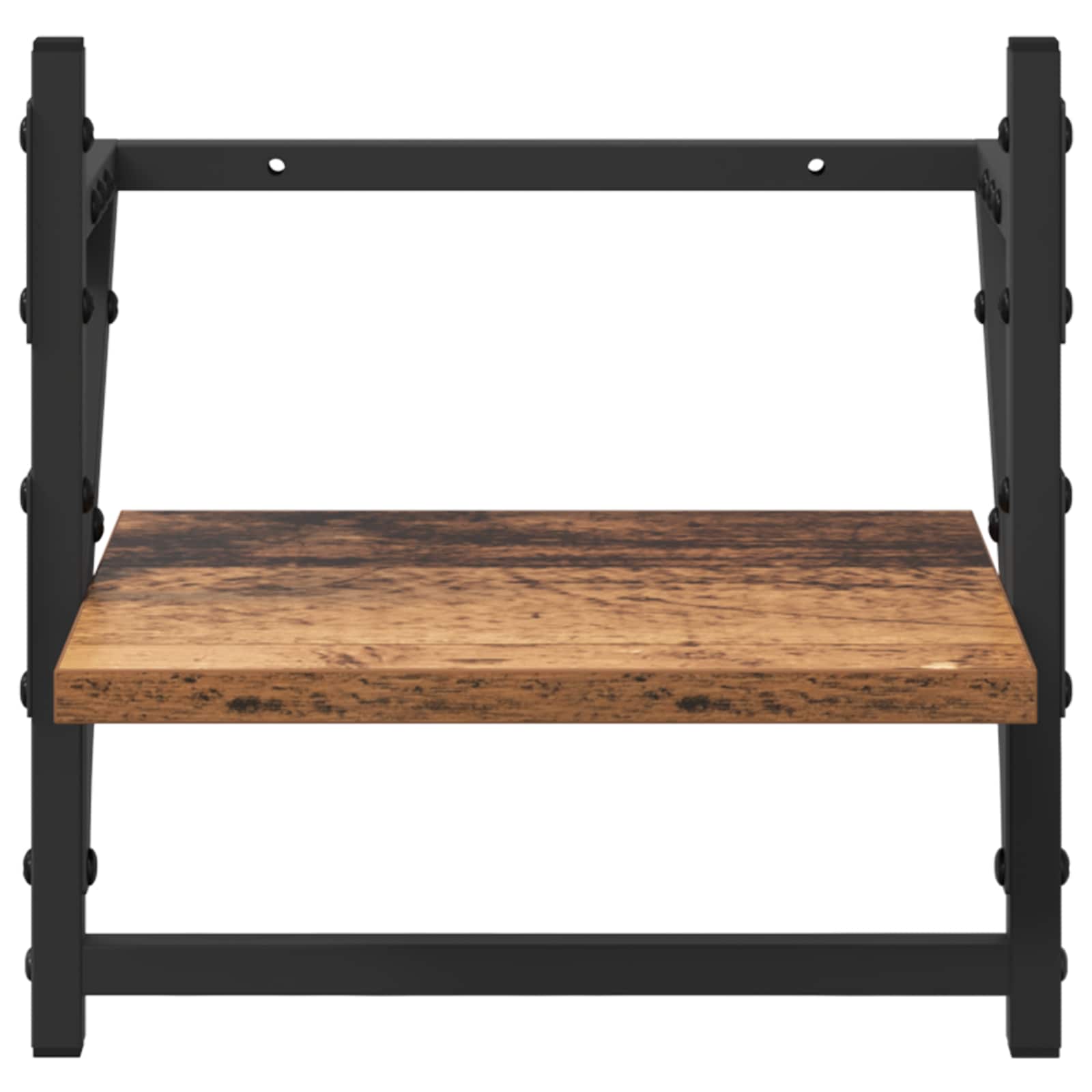 Sada nástěnných polic 6 pcs Staré dřevo 100 x 25 x 30 cm - obrázek 11