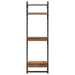 Sada nástěnných polic 6 pcs Staré dřevo 100 x 25 x 30 cm - obrázek 15
