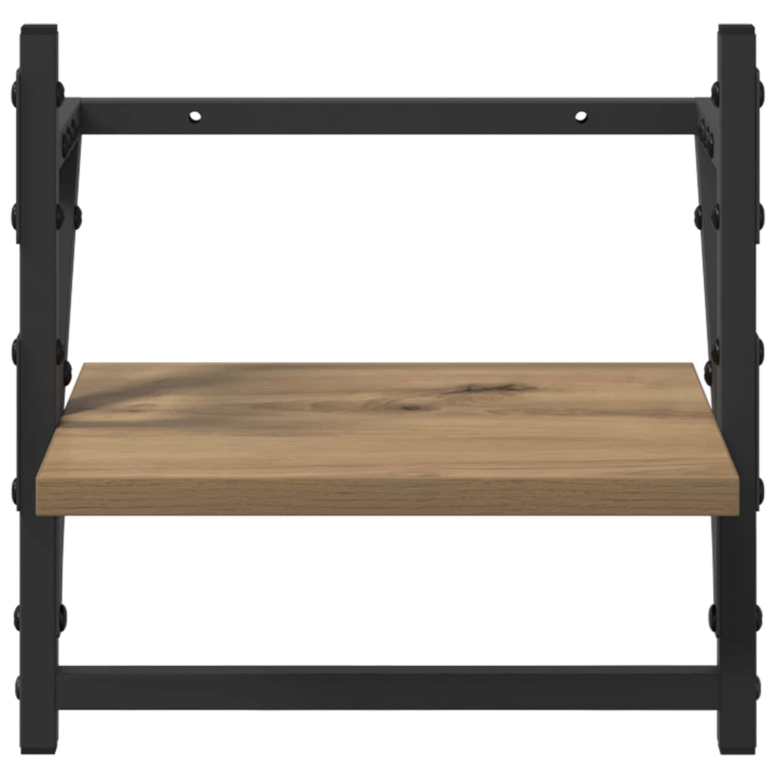 Sada nástěnných polic 6 pcs Artisanový dub 100 x 25 x 30 cm - obrázek 11