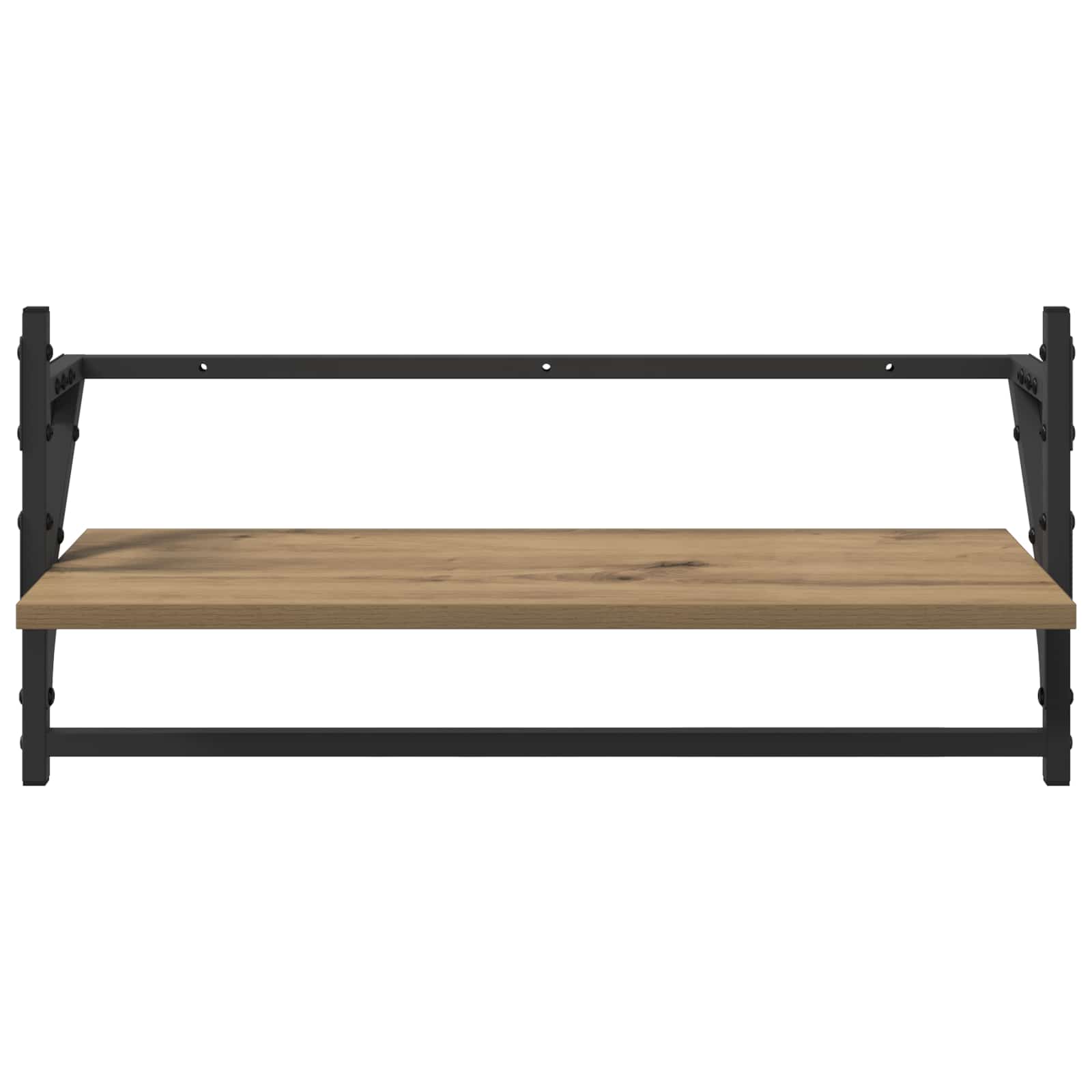 Sada nástěnných polic 6 pcs Artisanový dub 100 x 25 x 30 cm - obrázek 12