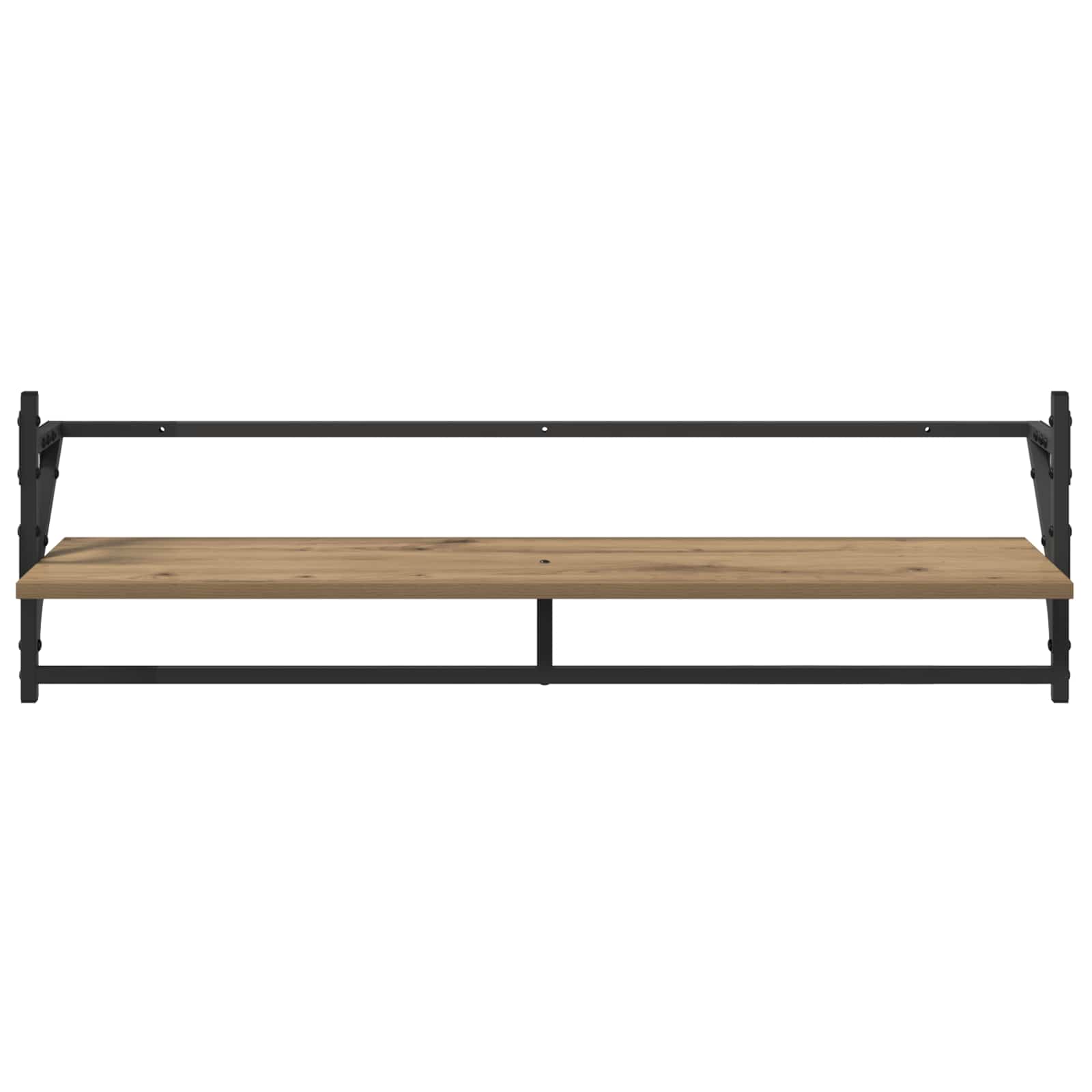 Sada nástěnných polic 6 pcs Artisanový dub 100 x 25 x 30 cm - obrázek 13