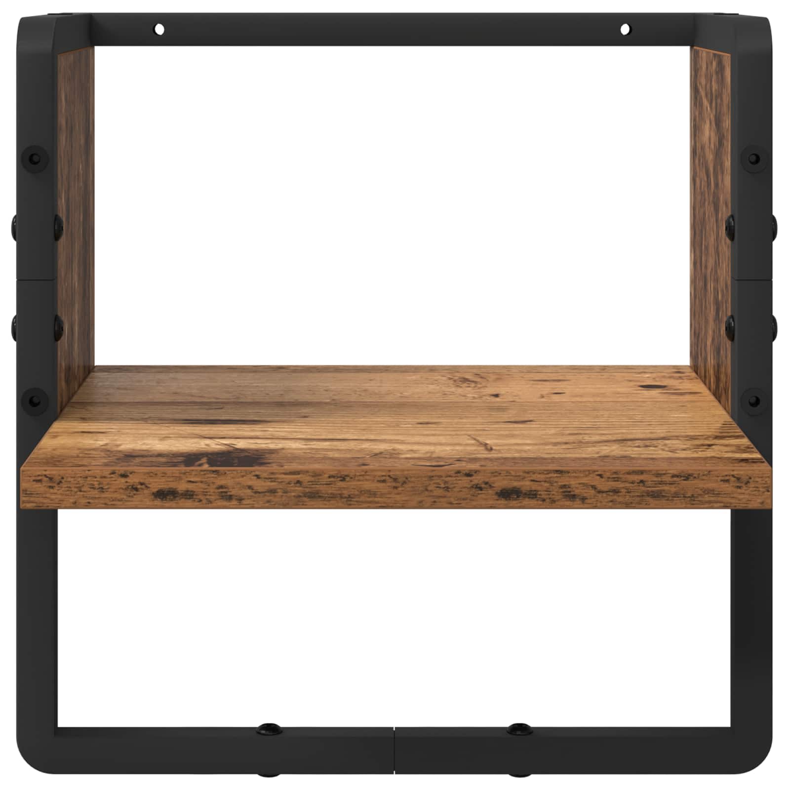 Sada nástěnných polic 4 pcs Staré dřevo 65 x 25 x 30 cm - obrázek 11