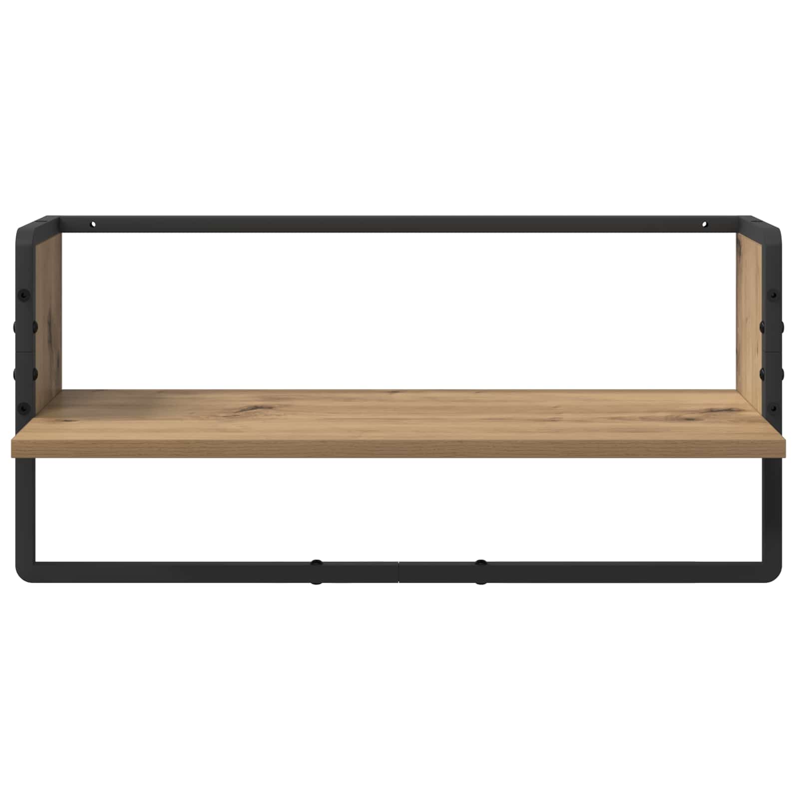 Sada nástěnných polic 4 pcs Artisanový dub 65 x 25 x 30 cm - obrázek 9