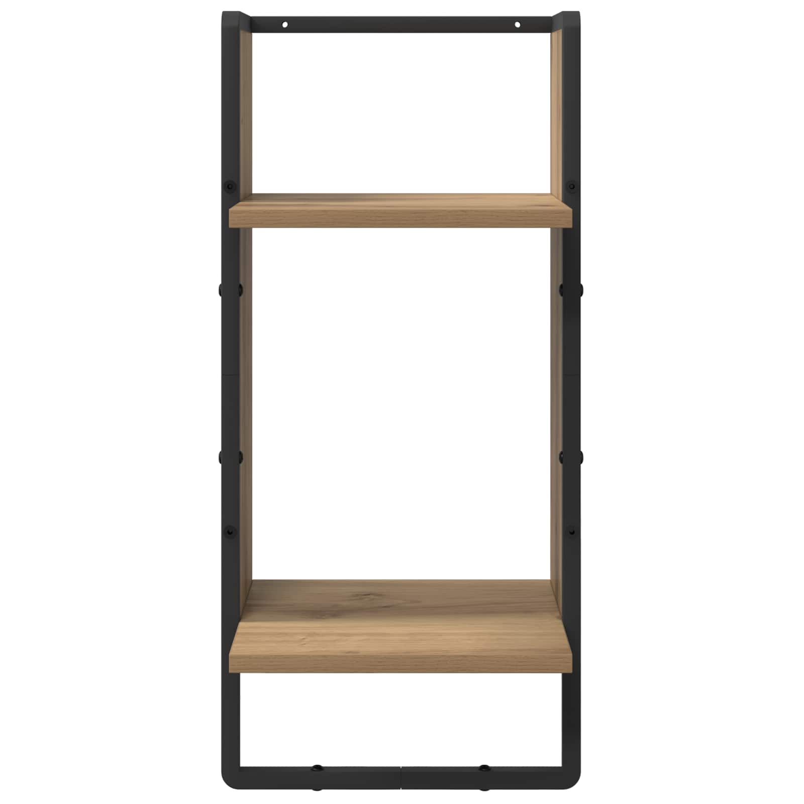 Sada nástěnných polic 4 pcs Artisanový dub 65 x 25 x 30 cm - obrázek 10