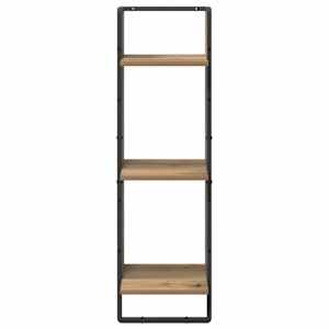 Sada nástěnných polic 6 pcs Artisanový dub 100 x 25 x 30 cm - obrázek 14