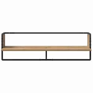 Sada nástěnných polic 6 pcs Artisanový dub 100 x 25 x 30 cm - obrázek 15