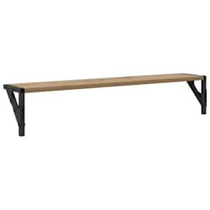 Nástěnné poličky 2 pcs Artisanový dub 80 x 15 x 15,5 cm - obrázek 8