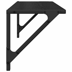 Nástěnné poličky 2 ks Černý dub 60 x 25 x 25,5 cm - obrázek 7