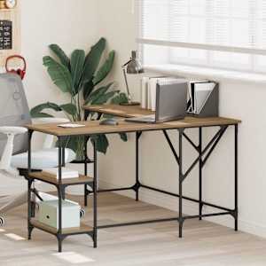 Miza Umetni hrast 139 x 139 x 75 cm Konstruiran les