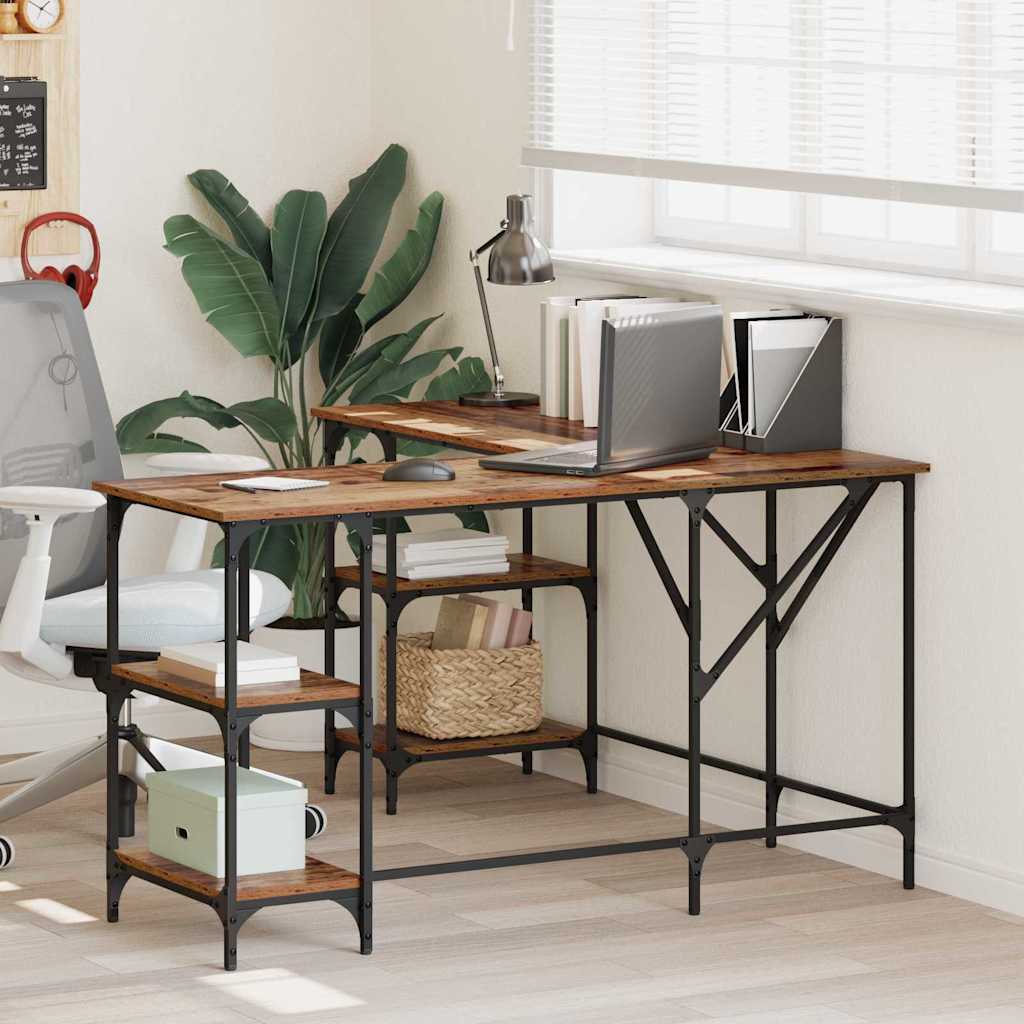 Noptiere dormitor - Birou Lemn Vechi 139 x 139 x 75 cm Lemn compozit