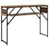 vidaXL KonsolLaud Vana puit Tehispuit 105x30x75cm