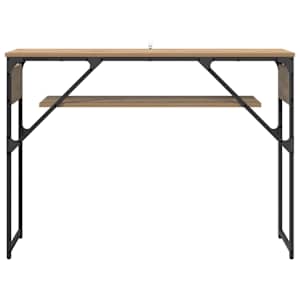 Konsole Artisanový dub 105x30x75cm kompozitní dřevo - obrázek 5