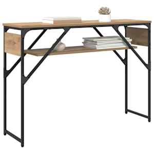 Konsole Artisanový dub 105x30x75cm kompozitní dřevo - obrázek 3