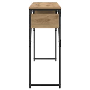 Konsole Artisanový dub 105x30x75cm kompozitní dřevo - obrázek 6