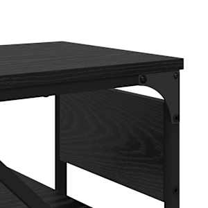 Konsole Černý dub 105x30x75cm kompozitní dřevo - obrázek 8