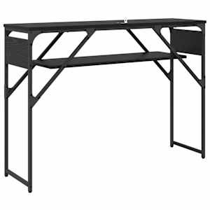 Konsole Černý dub 105x30x75cm kompozitní dřevo - obrázek 7