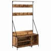 vidaXL Riidepuu Vana puit 100 x 41 x 184 cm Tehispuit