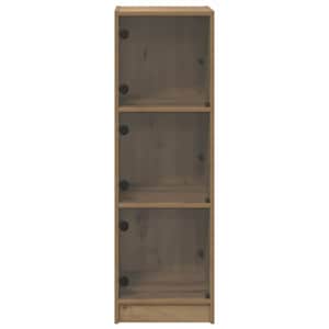 Vysoký bufet Artisanový dub 35 x 37 x 109 cm kompozitní dřevo - obrázek 6