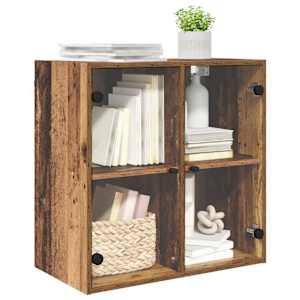 Nástěnná skříňka Staré dřevo 68 x 37 x 68,5 cm kompozitní dřevo - obrázek 3