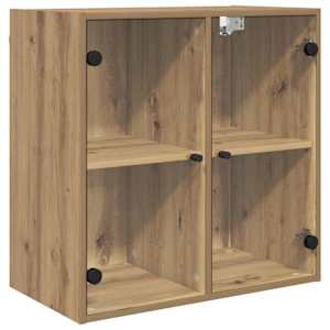 Nástěnná skříňka Nástěnný Artisanový dub 68 x 37 x 68,5 cm - obrázek 2