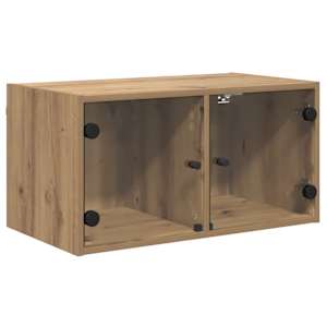 Nástěnná skříňka Nástěnný Artisanový dub 68 x 37 x 35 cm - obrázek 2