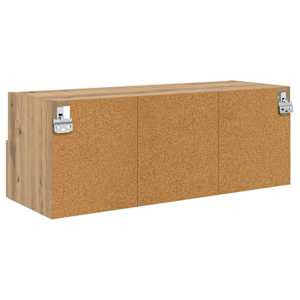 Skříňky na TV zeď Nástěnný 2 pcs Artisanový dub 80 x 30 x 30 cm - obrázek 9