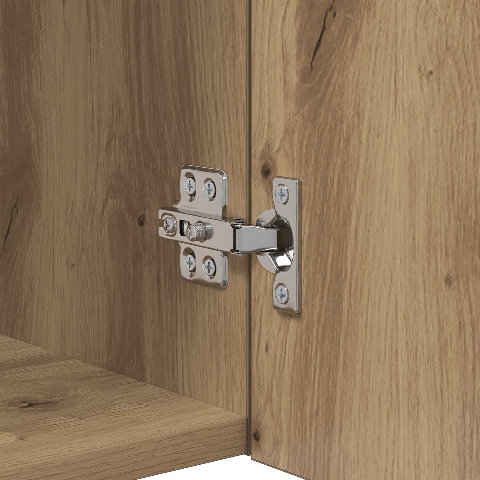 Skříňky na TV zeď Nástěnný 2 pcs Artisanový dub 40,5x30x40cm - obrázek 12