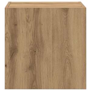 Skříňky na TV zeď Nástěnný 2 pcs Artisanový dub 40,5x30x40cm - obrázek 8