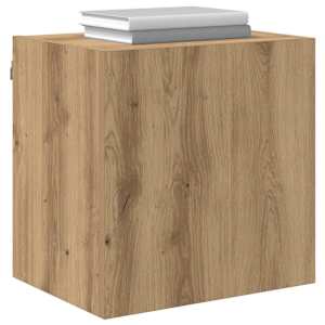 Skříňky na TV zeď Nástěnný 2 pcs Artisanový dub 40,5x30x40cm - obrázek 3