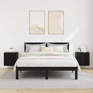 Skříňky na TV zeď 2 pcs Černý dub 40,5x30x40cm kompozitní dřevo - obrázek 4