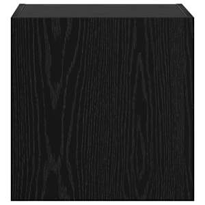 Skříňky na TV zeď 2 pcs Černý dub 40,5x30x40cm kompozitní dřevo - obrázek 8