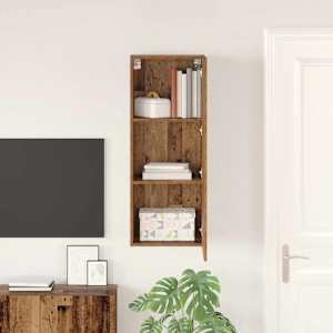 TV wall cabinet Staré dřevo 40,5 x 30 x 102 cm kompozitní dřevo - obrázek 4